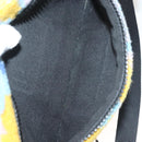 LOEWE Anagram Small Messenger Shoulder Bag Wool Black Silver Auth 132972M-22