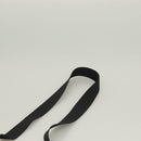 LOEWE Anagram Small Messenger Shoulder Bag Wool Black Silver Auth 132972SAM-14