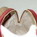 GUCCI Micro GG Supreme Doraemon Backpack PVC Beige Gold 647816 Auth 132976M-21