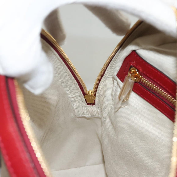 GUCCI Micro GG Supreme Doraemon Backpack PVC Beige Gold 647816 Auth 132976M