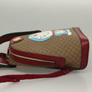 GUCCI Micro GG Supreme Doraemon Backpack PVC Beige Gold 647816 Auth 132976M-5