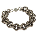 Chrome Hearts Double B Ring Bracelet Ag925 Silver Auth 132979M-1