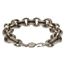 Chrome Hearts Double B Ring Bracelet Ag925 Silver Auth 132979M-3