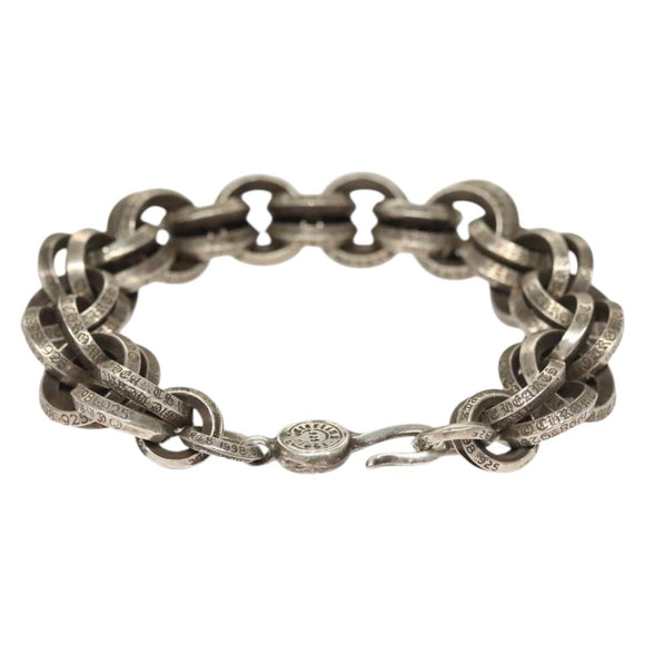Chrome Hearts Double B Ring Bracelet Ag925 Silver Auth 132979M
