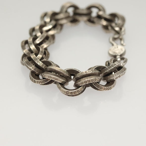 Chrome Hearts Double B Ring Bracelet Ag925 Silver Auth 132979M