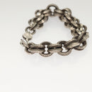 Chrome Hearts Double B Ring Bracelet Ag925 Silver Auth 132979M-5