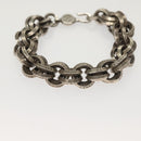 Chrome Hearts Double B Ring Bracelet Ag925 Silver Auth 132979M-6