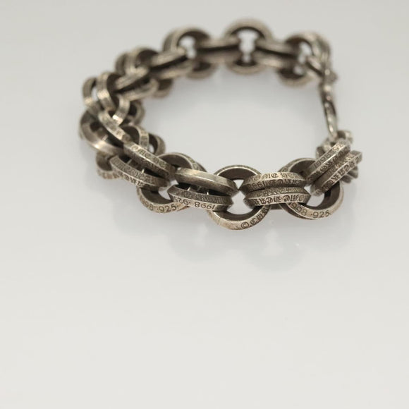Chrome Hearts Double B Ring Bracelet Ag925 Silver Auth 132979M