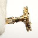 Van Cleef & Arpels Vintage Alhambra Onyx Pierce 18K Gold(750) Gold Auth 132990M-7