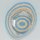 PRADA Bucket Hat Viscose Light Blue 1HC137 Auth 132994M-7
