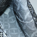 LOUIS VUITTON Monogram Jaguar Pre Owned skirt 1854 print Black LV Auth 132996M-10