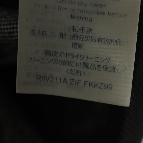 LOUIS VUITTON Monogram Jaguar Pre Owned skirt 1854 print Black LV Auth 132996M