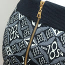 LOUIS VUITTON Monogram Jaguar Pre Owned skirt 1854 print Black LV Auth 132996M-6