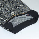 LOUIS VUITTON Monogram Jaguar Pre Owned skirt 1854 print Black LV Auth 132996M-7