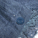 CHANEL Jacket & Pants Set Jacket Denim Blue CC Auth 132998M-11