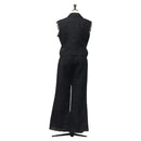 CHANEL Jacket & Pants Set Jacket Denim Blue CC Auth 132998M-2
