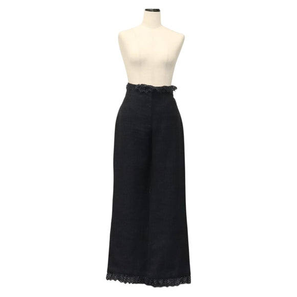 CHANEL Jacket & Pants Set Jacket Denim Blue CC Auth 132998M