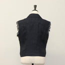 CHANEL Jacket & Pants Set Jacket Denim Blue CC Auth 132998M-9