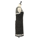 CHANEL One Piece Shirt Tweed Black CC Auth 132999M-4