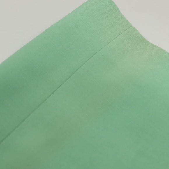 CELINE Skirt Wool Green CC Auth 133003M