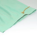 CELINE Skirt Wool Green CC Auth 133003M-5