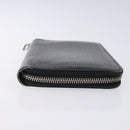 LOUIS VUITTON Epi Zippy Organizer Long Wallet Black M63852 LV Auth 133006-3