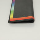 LOUIS VUITTON Taiga Rainbow Portefeuille Braza Long Wallet M30349 LV Auth 133008-5