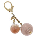 LOUIS VUITTON Porte Cles Blush Charm metal Pink M66981 LV Auth 133010V-1