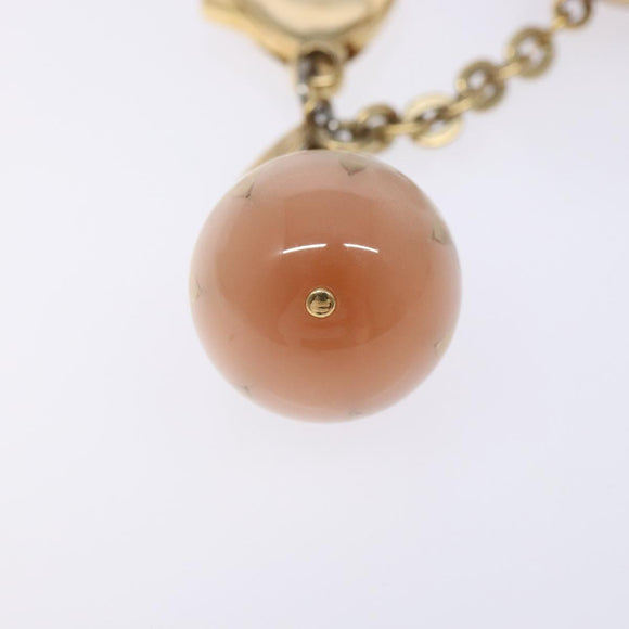 LOUIS VUITTON Porte Cles Blush Charm metal Pink M66981 LV Auth 133010V