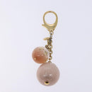 LOUIS VUITTON Porte Cles Blush Charm metal Pink M66981 LV Auth 133010V-6