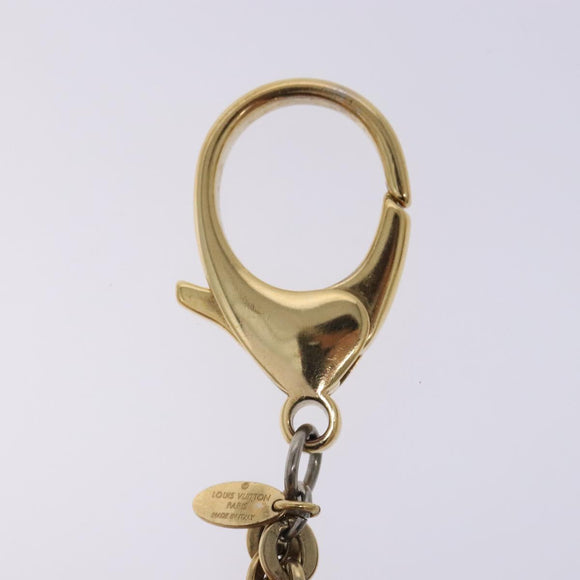 LOUIS VUITTON Porte Cles Blush Charm metal Pink M66981 LV Auth 133010V