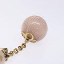 LOUIS VUITTON Porte Cles Blush Charm metal Pink M66981 LV Auth 133010V-9