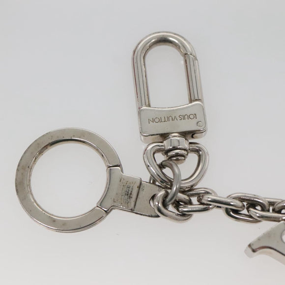 LOUIS VUITTON Porte Cre Printed initials LV Charm metal M65071 LV Auth 133011