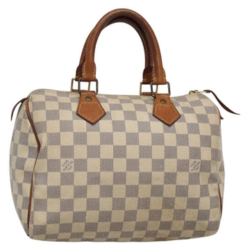 LOUIS VUITTON Damier Azur Speedy 25 Hand Bag N41534 LV Auth 133020