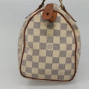 LOUIS VUITTON Damier Azur Speedy 25 Hand Bag N41534 LV Auth 133020-4