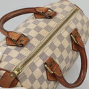 LOUIS VUITTON Damier Azur Speedy 25 Hand Bag N41534 LV Auth 133020-6