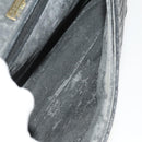 BALLY Chain Shoulder Bag Leather Black Gold Auth 133026-11