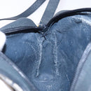 GUCCI GG Supreme Sherry Line Shoulder Bag PVC Navy Gold 116 02 089 Auth 133031-20