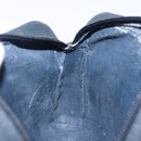 GUCCI GG Supreme Sherry Line Shoulder Bag PVC Navy Gold 116 02 089 Auth 133031-21