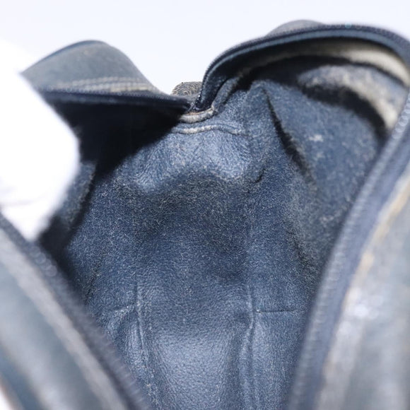 GUCCI GG Supreme Sherry Line Bag PVC Navy Gold Red 89 02 066 Auth 133032