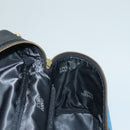 Gianni Versace Vanity Hand Bag Canvas 2way Blue Gold Auth 133035-17