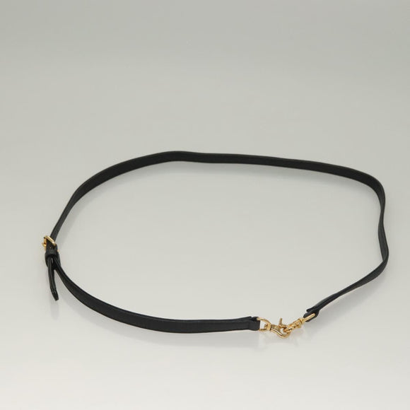 Gianni Versace Vanity Hand Bag Canvas 2way Blue Gold Auth 133035