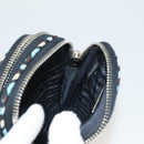 PRADA Shoulder Bag Nylon Blue Silver Auth 133036-20