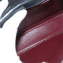 CHANEL Matelasse Chain Hand Bag Lamb Skin Black Silver CC Auth 133037-11