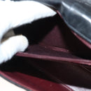 CHANEL Matelasse Chain Hand Bag Lamb Skin Black Silver CC Auth 133037-22