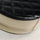 CHANEL Chain Shoulder Bag Leather 2way Black Gold CC Auth 133040M-17