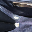 CHANEL Chain Shoulder Bag Leather 2way Black Gold CC Auth 133040M-10