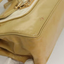 LOUIS VUITTON Cruise line Sac Bicolor Hand Bag Enamel Yellow M92547 Auth 133047-15