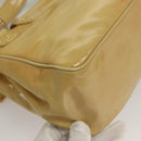 LOUIS VUITTON Cruise line Sac Bicolor Hand Bag Enamel Yellow M92547 Auth 133047-17
