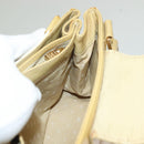 LOUIS VUITTON Cruise line Sac Bicolor Hand Bag Enamel Yellow M92547 Auth 133047-22